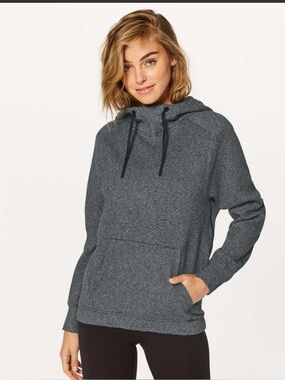 Lululemon Warm For Winter Hoodie
Heathered Speckled Black / Black - Size 8